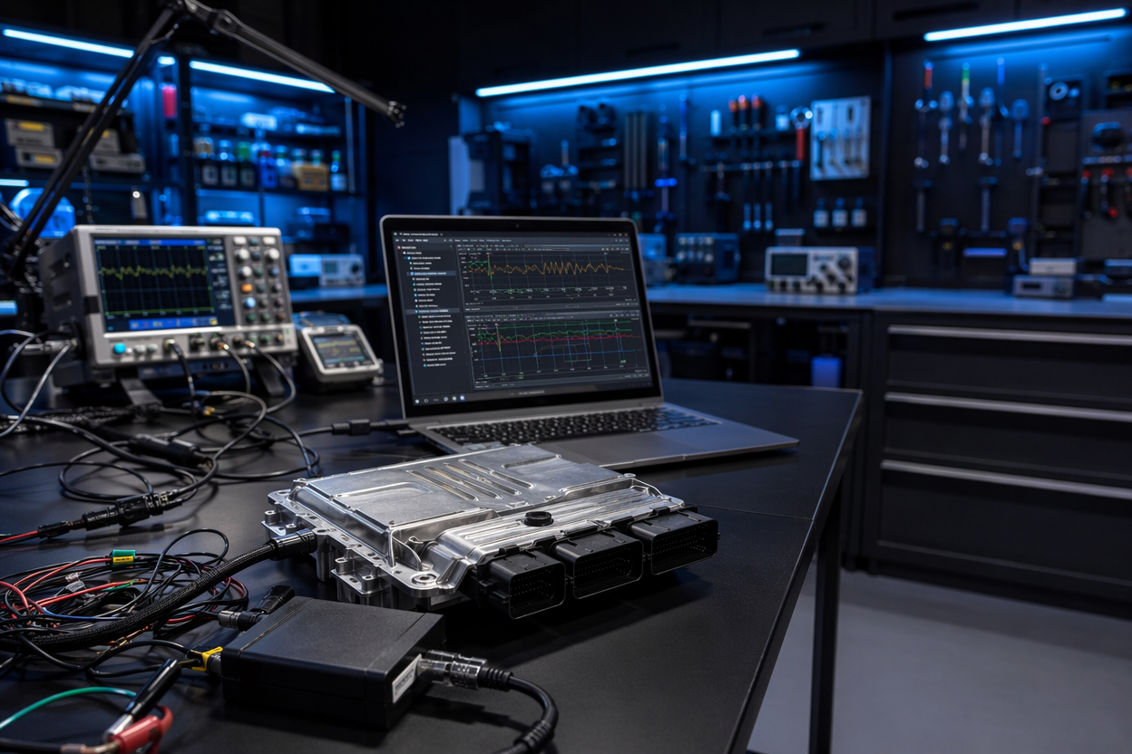 Vehicle electronics equipment prepared for remote diagnostics